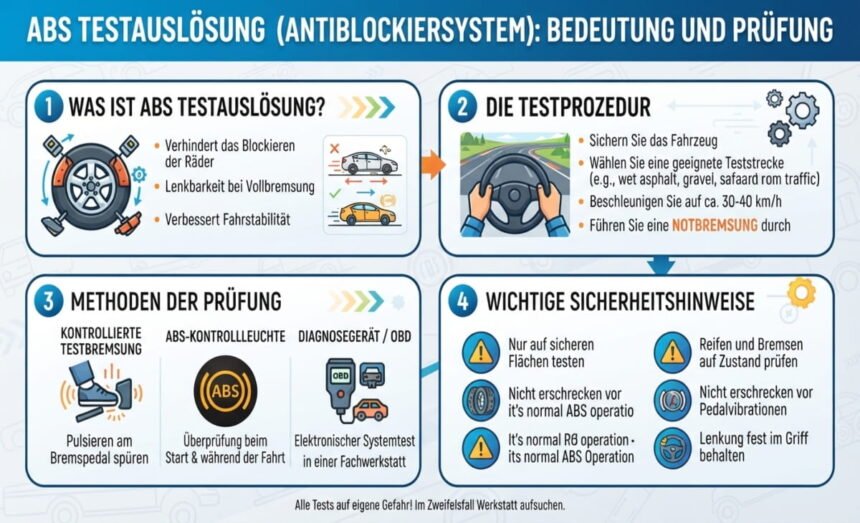 ABS Testauslösung